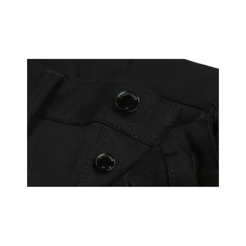 EVISU Denim Shorts Men Black-4