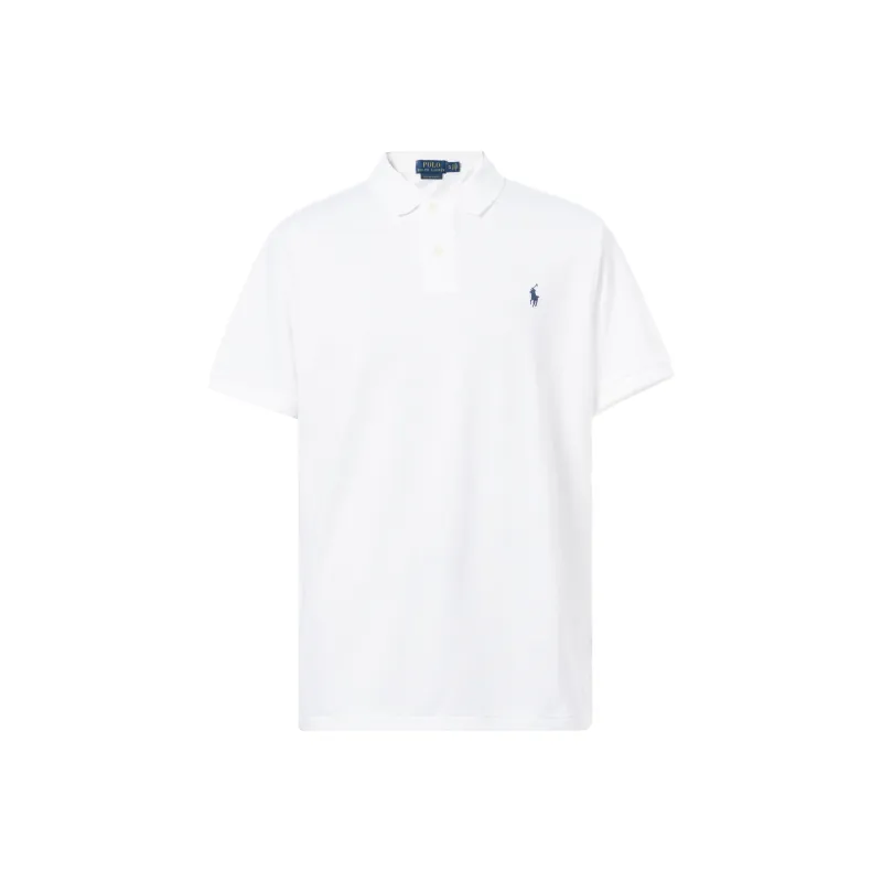 Polo Ralph Lauren Logo Embroidered Short Sleeved Polo Shirt-0