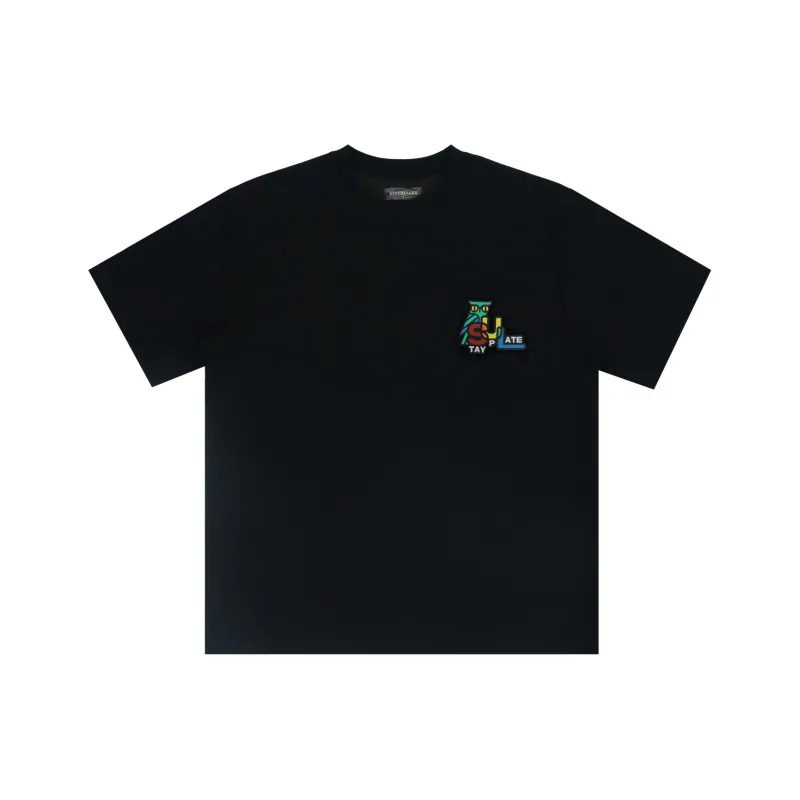 STAY UP LATE T Shirt Unisex Black-0