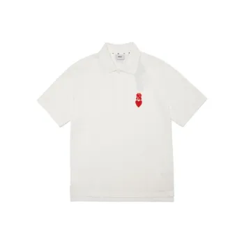MLB Mlb Base Logo Polo Shirt Men's Ivory White