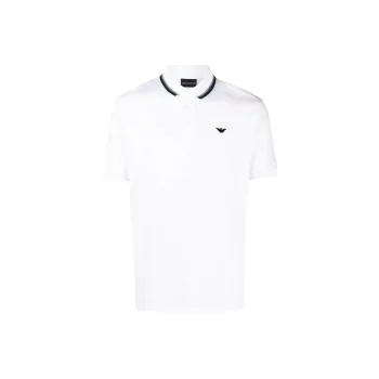 EMPORIO ARMANI Polo Shirts Men White