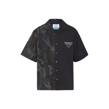 PRADA Double Match Bowling Shirt
