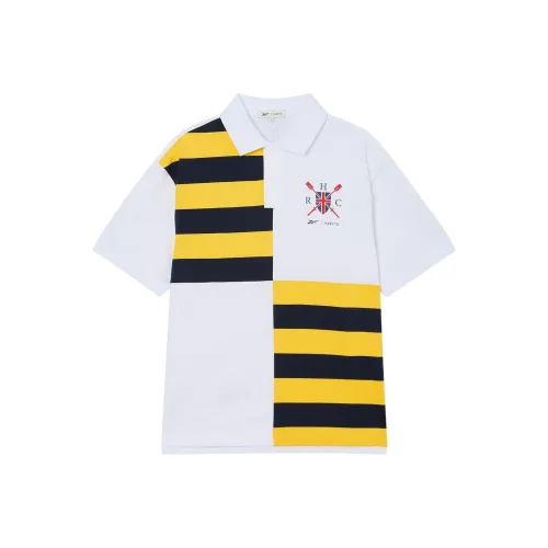 Reebok x HAZZYS Polo Shirt Men's Yellow White