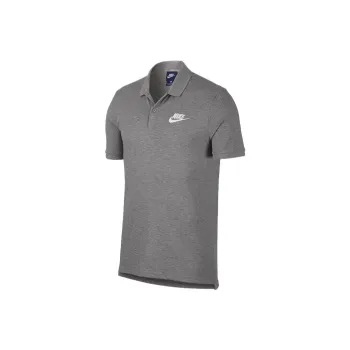Nike Polo Shirts Men Dark Heather Gray