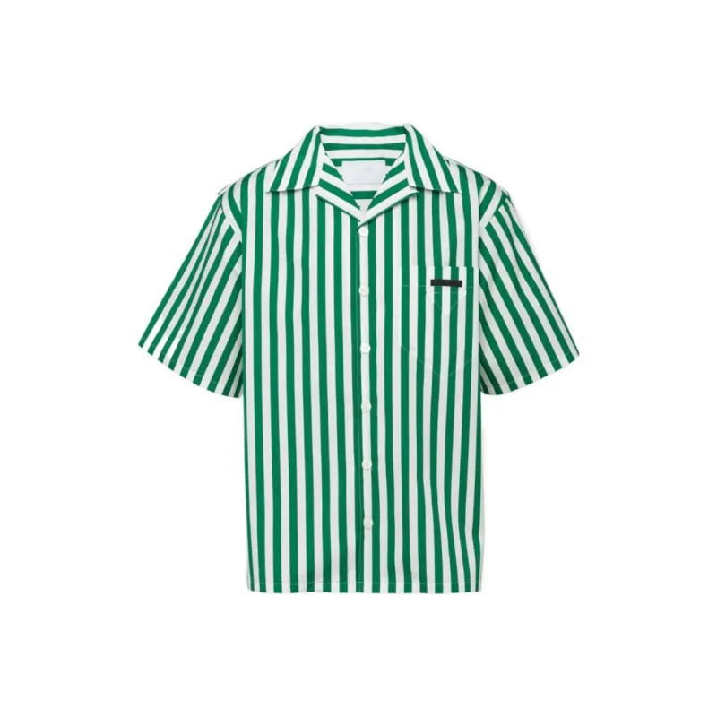 PRADA Shirts Men Green-0