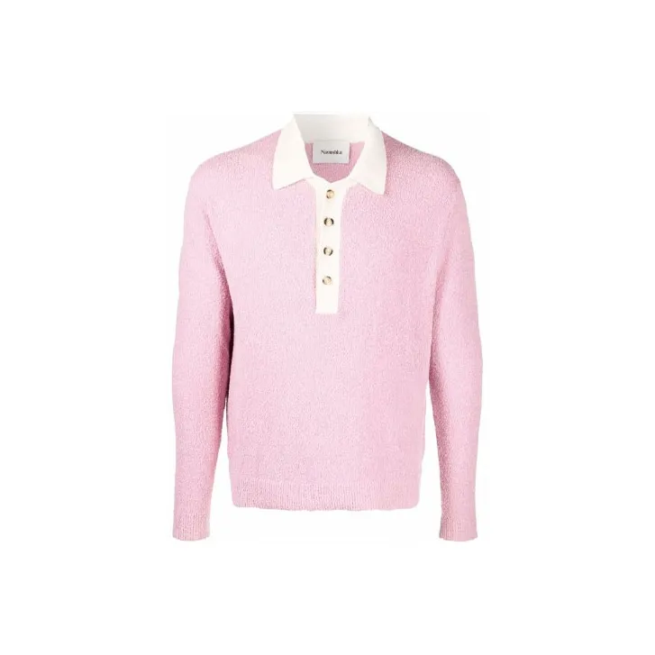 NANUSHKA Polo Shirts Men Pink-0