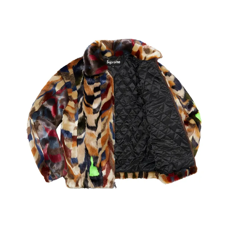 Supreme Faux Fur Bomber Jacket-2