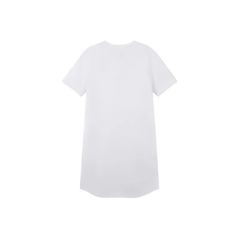 ARMANI EXCHANGEAE FW24 Short Sleeved Dress Women's White-1