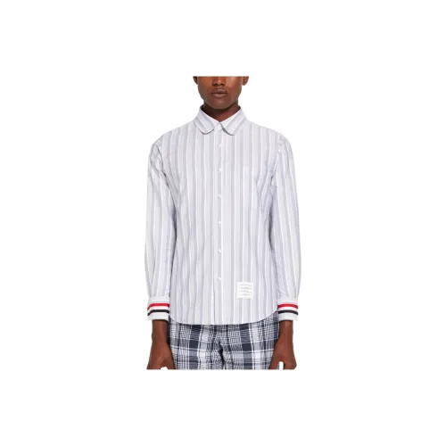 THOM BROWNE Shirts Men Navy