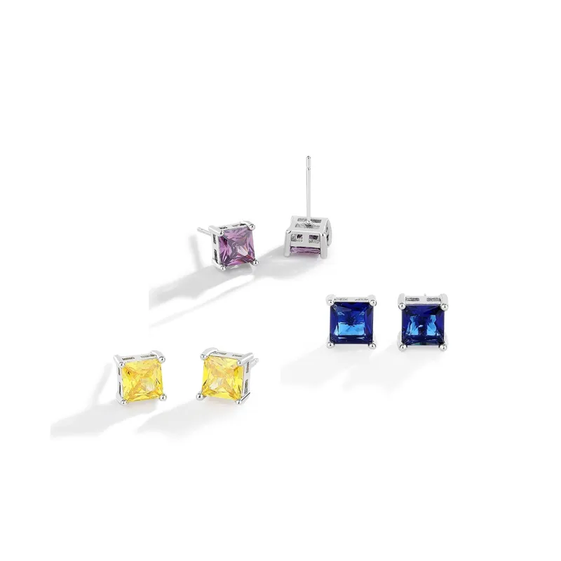 GUDS GAVE Alloy Stud Earrings Unisex-9