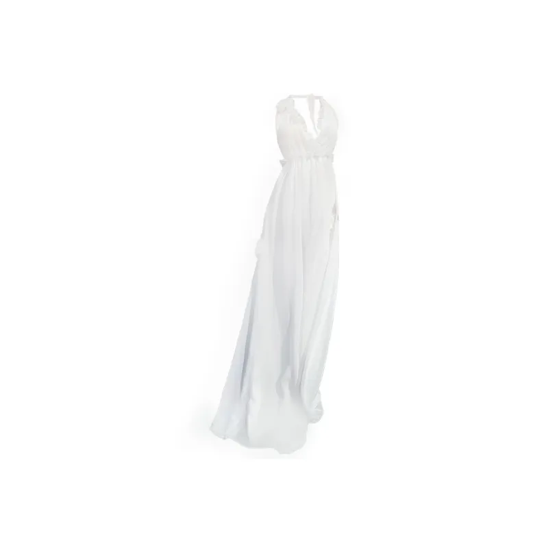 KAISER Slip Dress Women's White-0