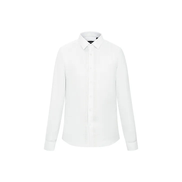 RARE Long Sleeved Shirts Men's White-0