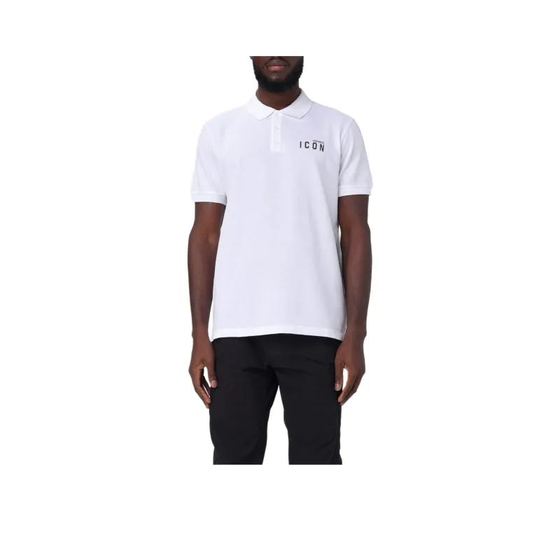 DSQUARED 2 Icon Printed Polo Shirt-0