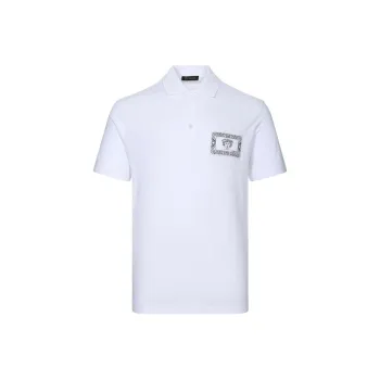 VERSACE Polo Shirts Men White