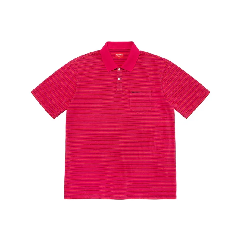 Supreme Thin Stripe Polo-1