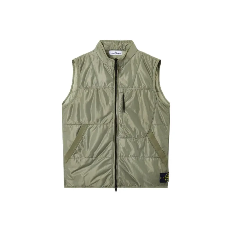 STONE ISLAND Zip Up Gilet-0