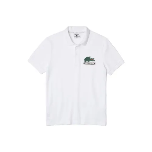 LACOSTE Polo Shirts Men White
