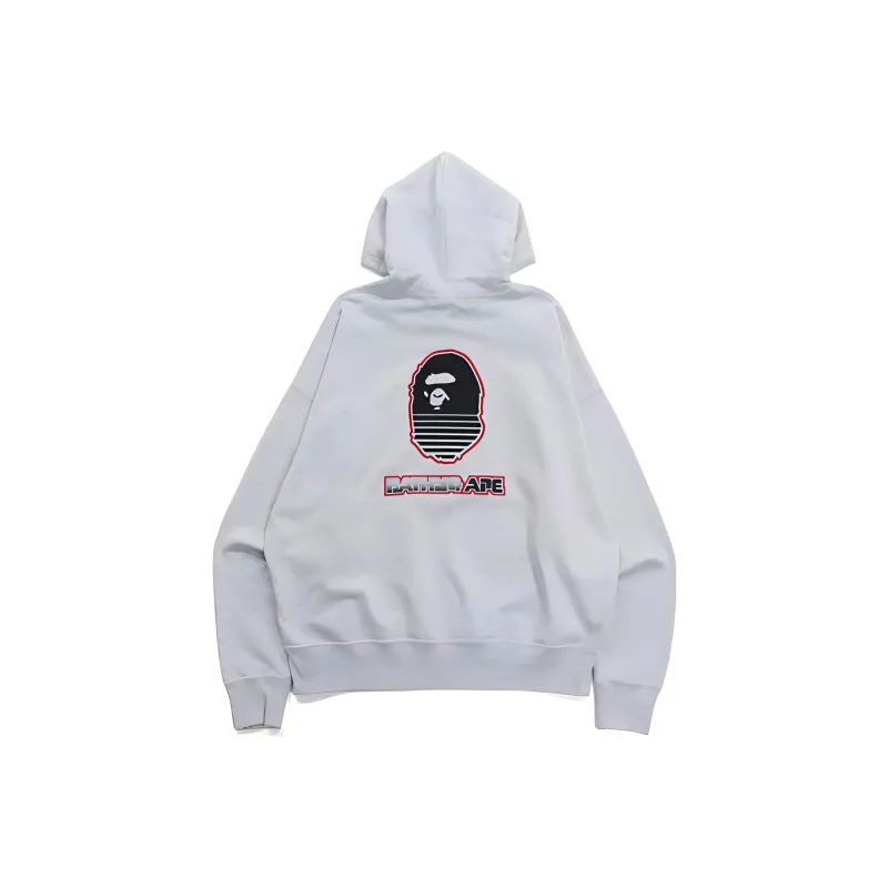 Bape Graphic #1 Loose Fit Pullover Hoodie-1