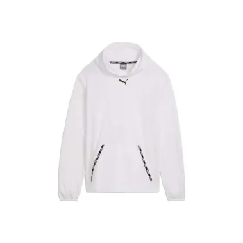 PUMA Fit PWRFleece Hoodie Sweatshirt Men's White