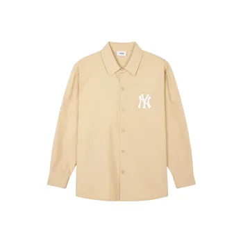MLB SS24 New York Yankees Shirt Unisex Apricot