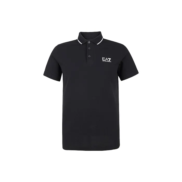 EMPORIO ARMANI Piqué weave Polo Shirt-0