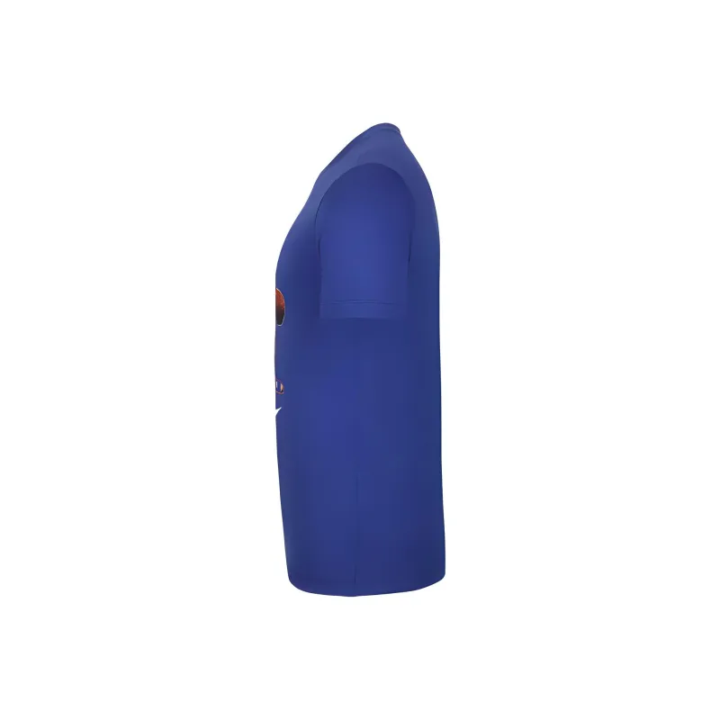 Nike T Shirts Men Blue-2