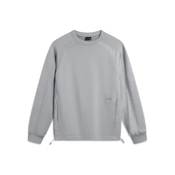 LiNing Sports Life Collection Sweatshirt Unisex Ultimate Gray
