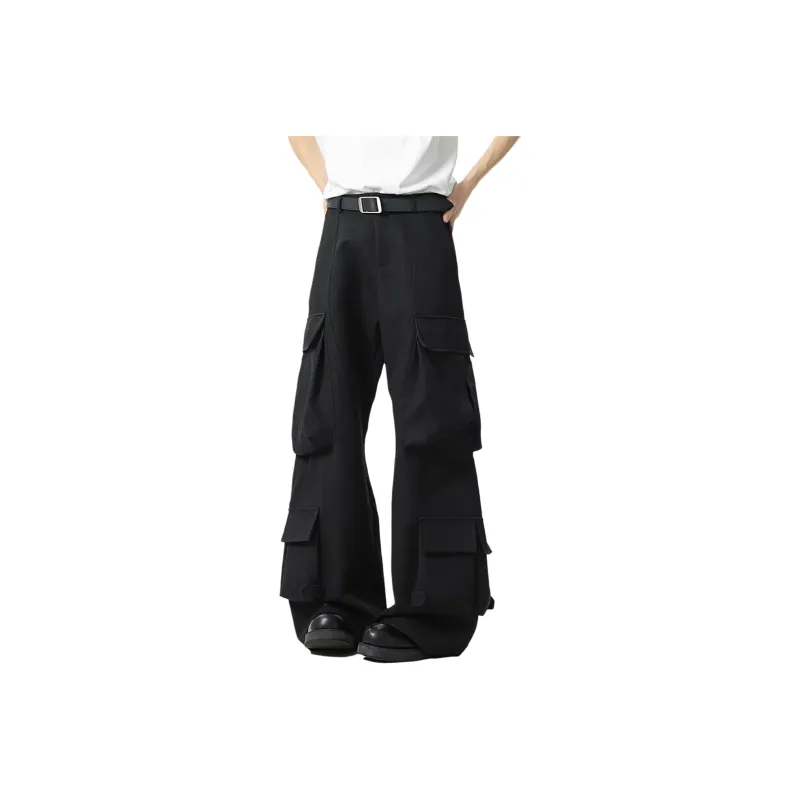 WELTER EXPERIMENT Cargo Pants Unisex Classic Black-10