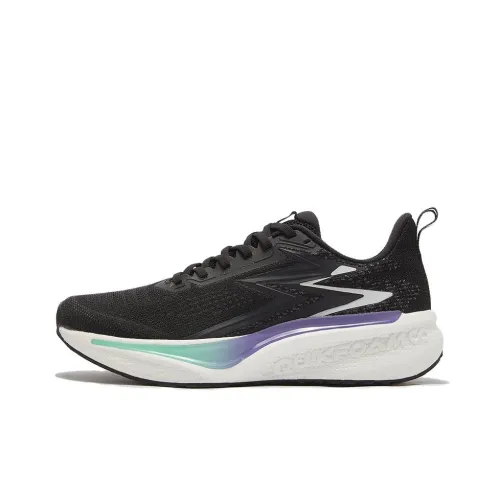 361° Swift Wind Ⅵ Anti Slip Wear rogue Low Top Casual Running Shoes Men's Black Blue Purple