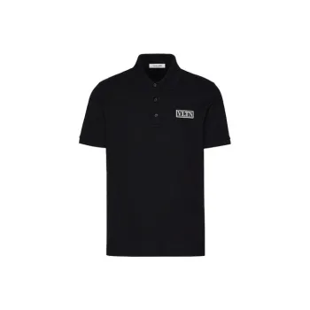 Valentino FW21 Polo Shirt Men's Black