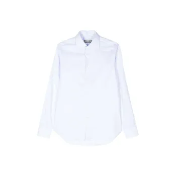 Canali Striped Cotton Shirt
