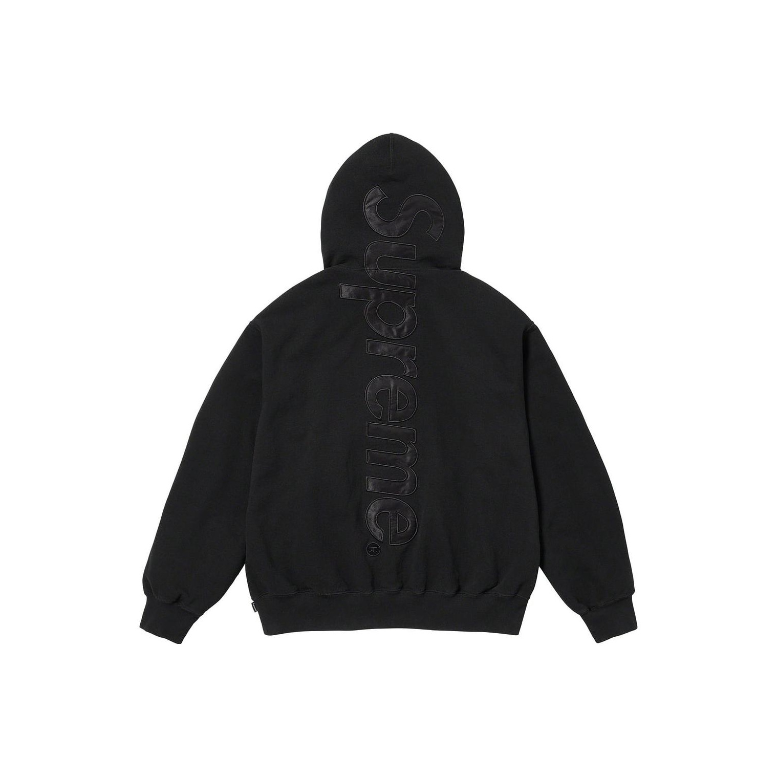 Supreme Satin Appliqué Hooded Sweatshirt FW23 - POIZON Supreme Satin Appliqué Hooded Sweatshirt FW23 - POIZON