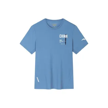Anta T Shirt Men's Expedition Blue