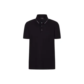 EMPORIO ARMANI Polo Shirt Men's Black