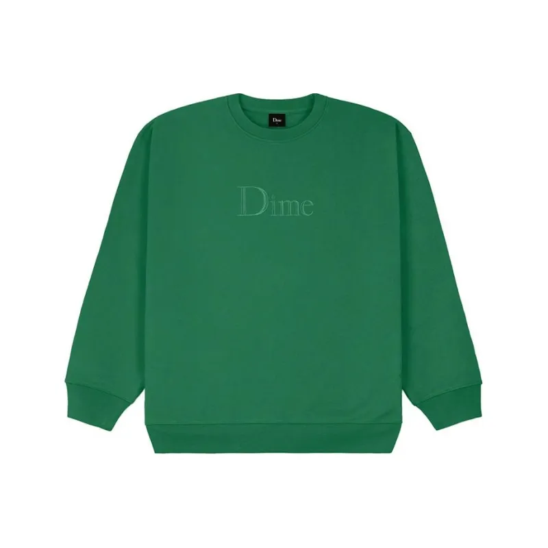 Dime Classic Embroidered Crewneck-11