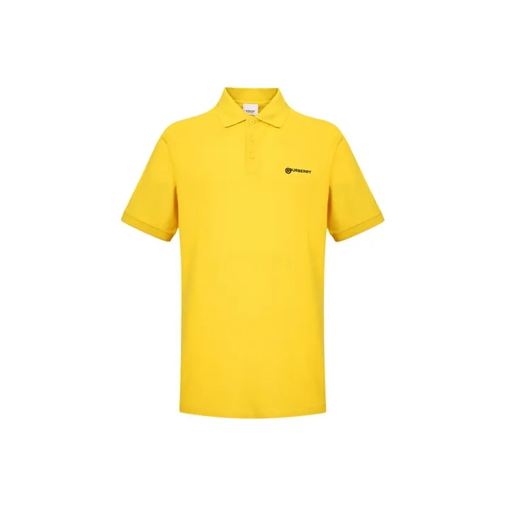 Burberry Polo Shirt Men's Yellow-0