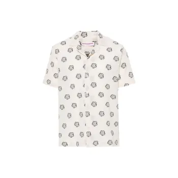 Orlebar Brown Marne Floral Embroidery Shirt