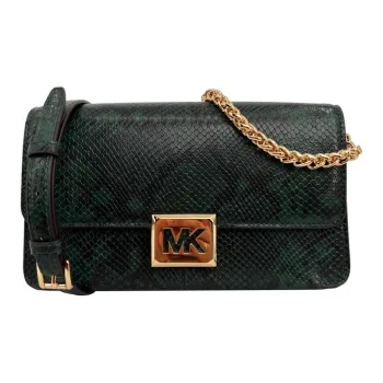 MICHAEL KORS Sonia Artificial Leather Portable Crossbody Bag, Shoulder Bag Women's Green