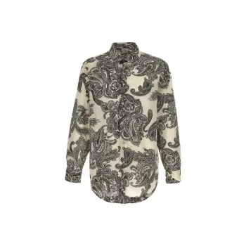 ETRO Paisley Print Long Sleeved Shirt