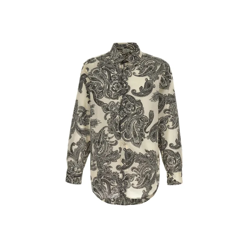 ETRO Paisley Print Long Sleeved Shirt-0