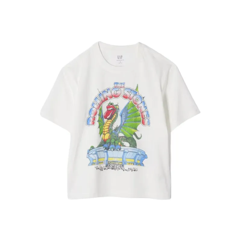 GAP Legendary Artist Series T Shirts Men White-0