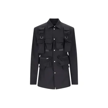PRADA Pocket Buttoned Jacket