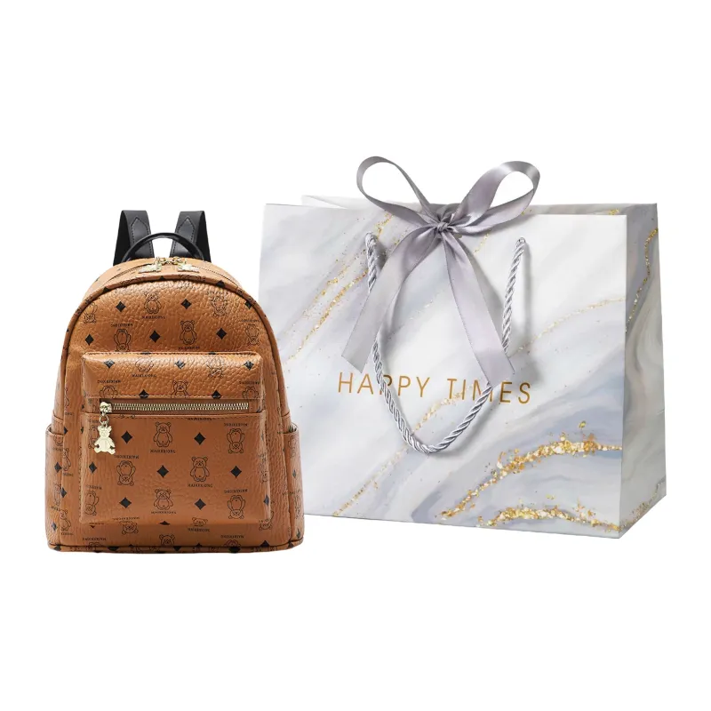 Miss Angel PU Backpack Women's Multicolor-0