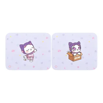 BOW Lycra Fabric+High Quality Rubber Meowth Starling Mouse Pads