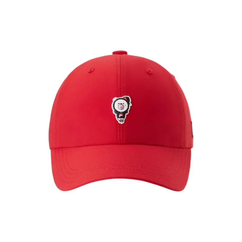FILA KIDS Polyester Baseball Caps Kids' Fiery Scarlet-1