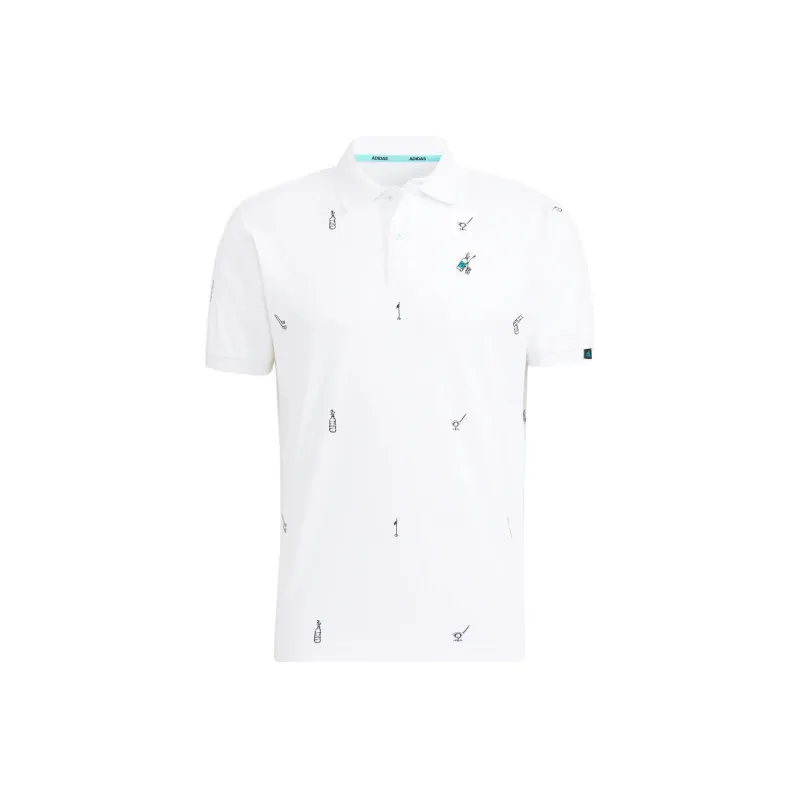 Adidas Polo Shirts Men White-0