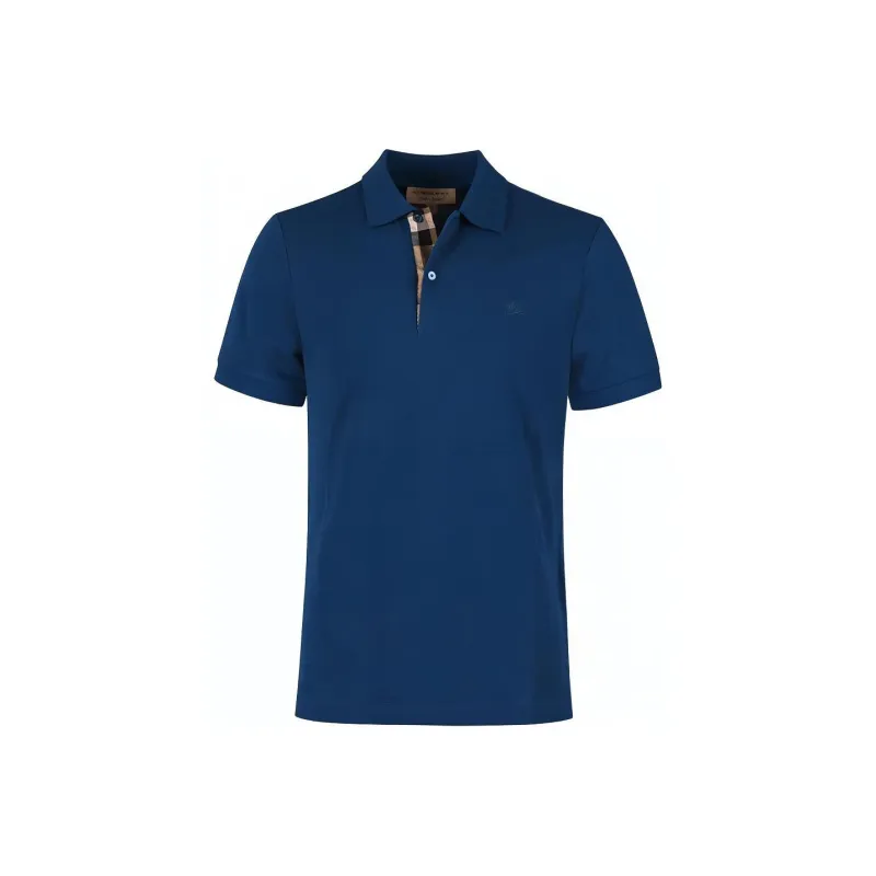 Burberry Polo Shirt Men's Lake Blue-0