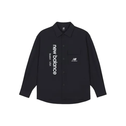 New Balance Shirts Men Black