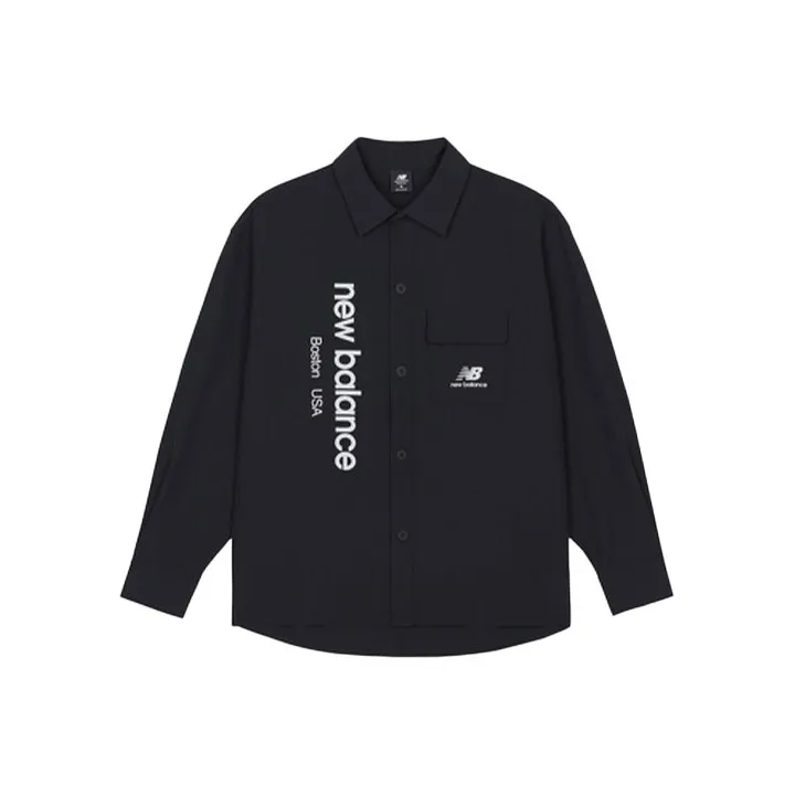 New Balance Shirts Men Black-0