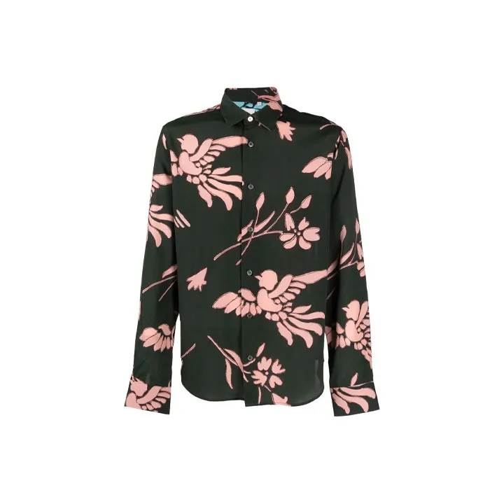 Paul Smith Shirts Men Dark Green-0
